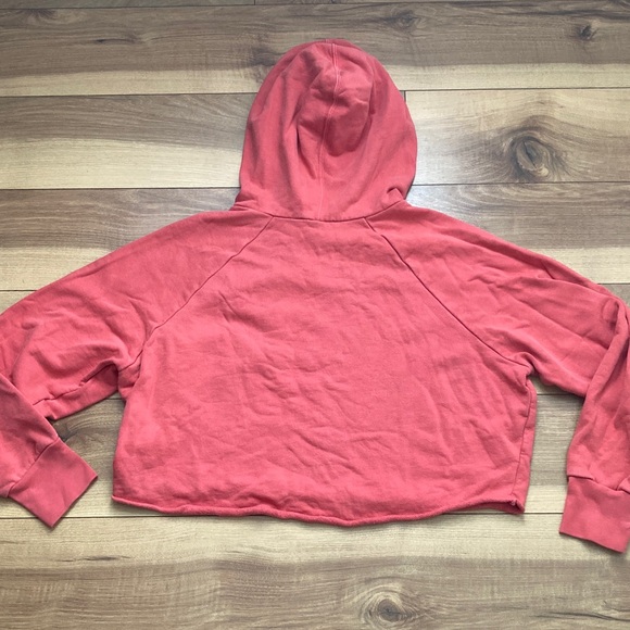 Frame Denim Cropped Track Hoodie - Picture 10 of 10